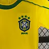 1998 Retro KIDS Brazil Home Football Shirt 1:1 Thai Quality