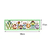 Stamped Cross Stitch-Welcome Board (58*17cm)