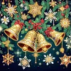 (US Local)4Pack Xmas-Special Shaped Diamond Painting Kit(30x30cm)