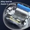 Electric Nail Clipper with LED Light Rechargeable Automatic Nail Trimmer Cutter