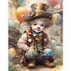 Clowns-Full Square Diamond Painting