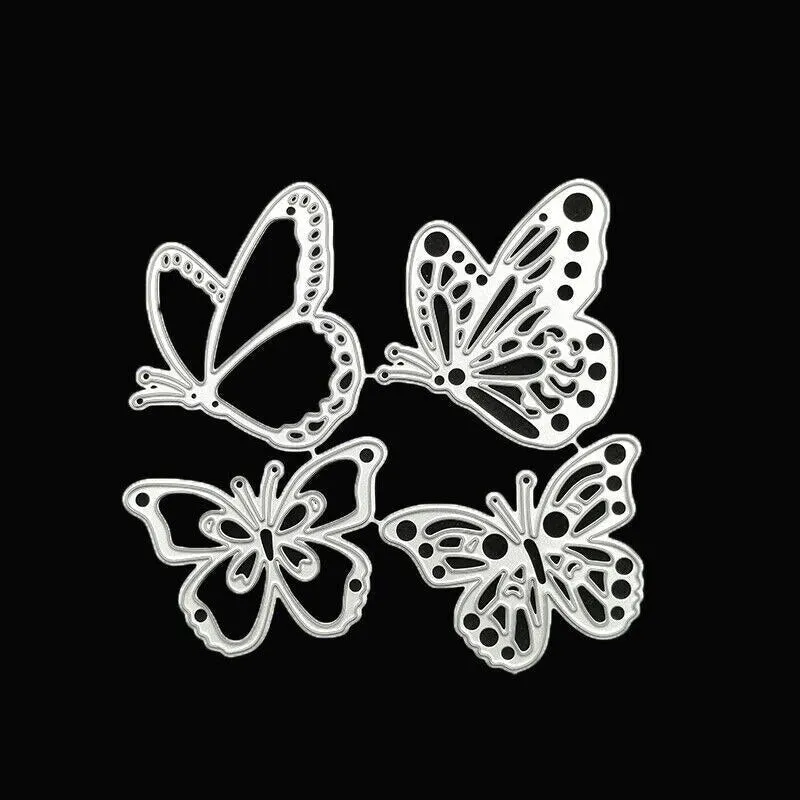 Craft dies metal cutting dies cut die Making Christmas Card Scrapbooking Cards Layered Butterfly 3D 712-1
