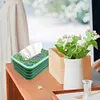 (US Local)Acrylic Flower Diamond Painting Paper Towel Dispenser Decor Tissue Box Kit