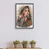 Woman-Paint by Numbers Acrylic Painting 30*40CM