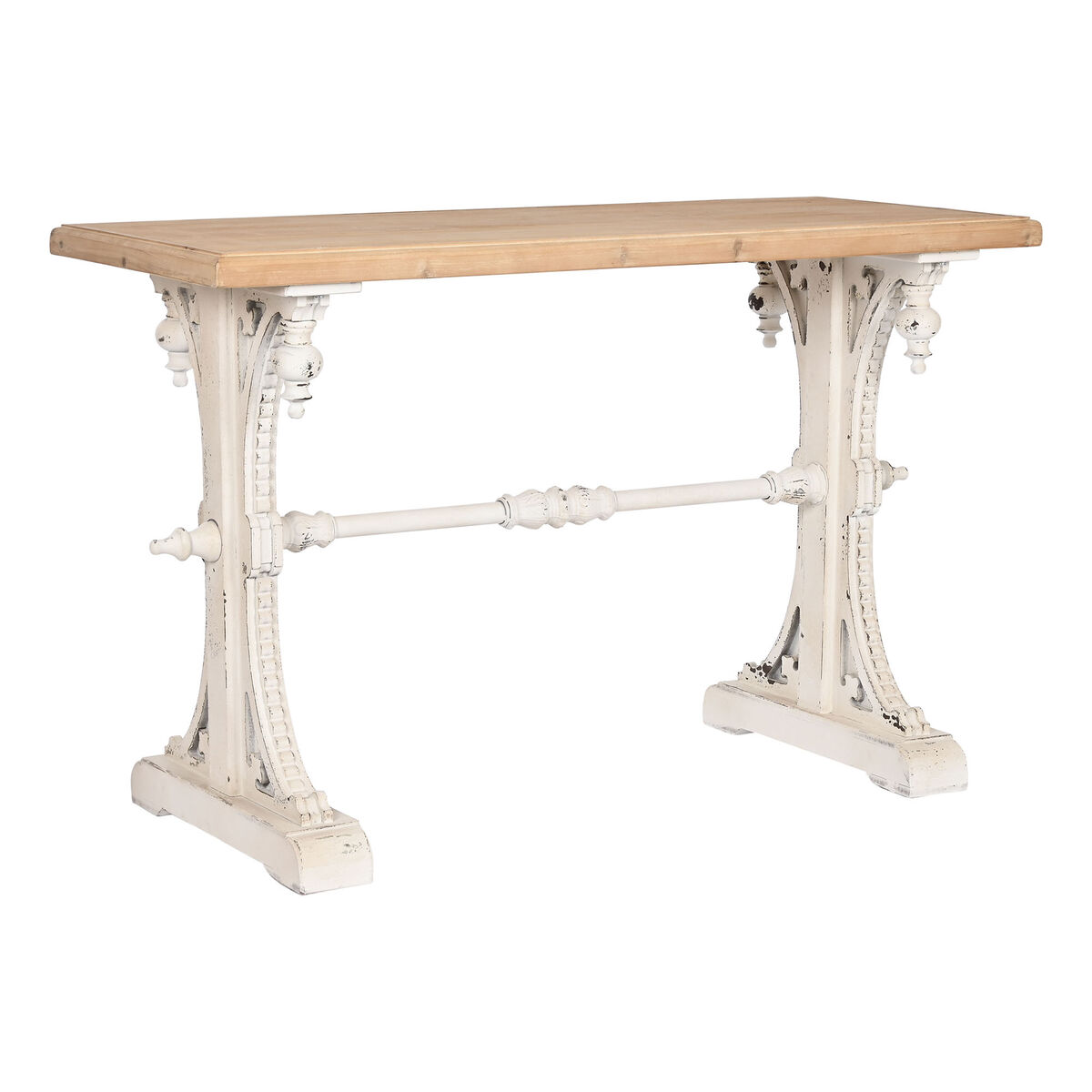 Hall Home ESPRIT White 120 x 50 x 77 cm