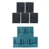 5pcs Tool Holder for Bosch/Makita 18V Lithium Battery Machine Rack (Black)