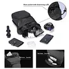 Cycling Leg Bag, Outdoor Cycling Functional Motorcycle Waist Bag Knight Bag Tactical Messenger Bag