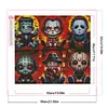 Diamond Painting-Round AB Drill Horror All Stars(55*50CM)