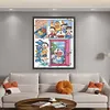 (Multi-Style) Cartoon-11CT Stamped Cross Stitch 50*60cm/19.69*23.62in (Big Size)