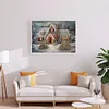 Diamond Painting -DIY Full Square Drill Snow House（50x70cm）