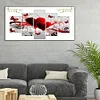 (Big Size) 5D Diamond Painting Full Round Drill Heart Butterfly 90*45cm