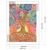 >SALE<5D DIY Partial Special Shaped Drill Diamond Painting Tree Butterfly Decor30x40cm