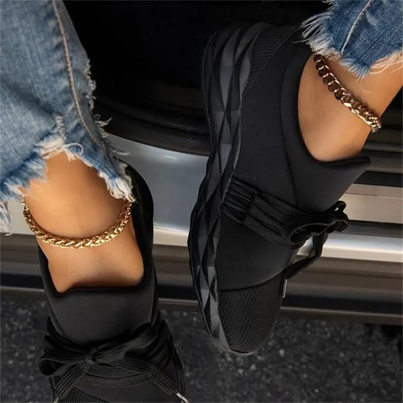 Women Lightweight Sneakers Summer Casual Rhinestone Shoes Ladies Vulcanized Shoes Bling Slip On Sneaker Female Tenis Feminino