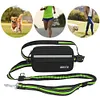 Dog Walking Waist Bag Adjustable Length Dual Handles Pet Supplies (Green)