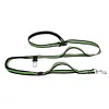 Dog Walking Waist Bag Adjustable Length Dual Handles Pet Supplies (Green)