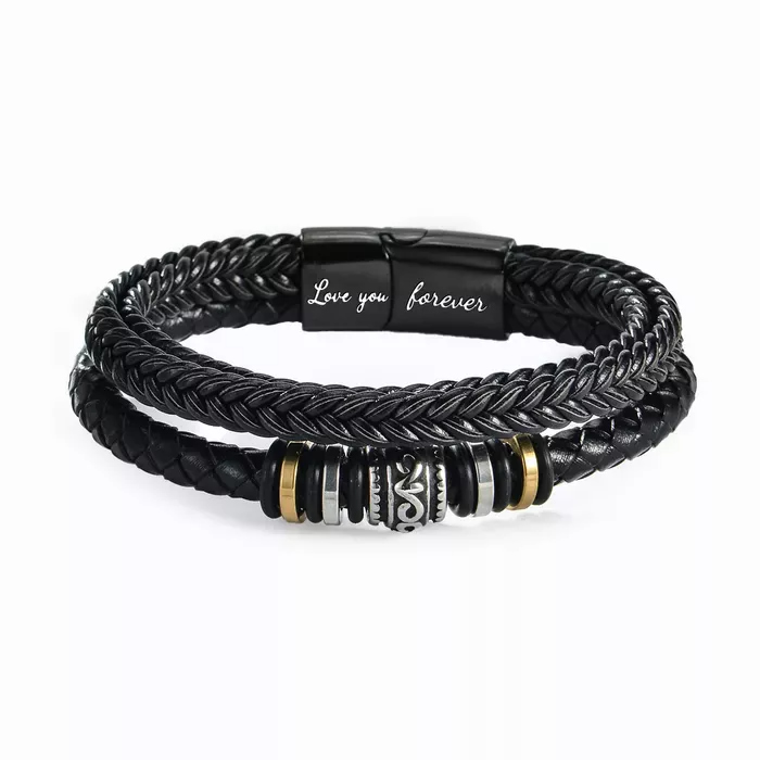 For Husband - I Love You Forever & Always Vintage Bracelet