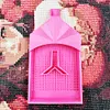 New Grid Design Diamond Painting Tray Y-Shaped Insert Semi-Open Lid Effectively Separating Drills DIY Diamond Art Accessories