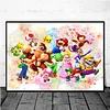 (Counted/Stamped) 11CT Mario - Cross Stitch 60*45cm/23.62*17.71in