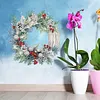 DIY Christmas Wreath Art Acylic Crystal Rhinestone Hanging Craft Kits
