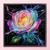 Rose-11CT Stamped Cross Stitch 40*40cm/15.75*15.75in