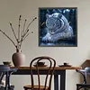Flash Tiger-Full Round Diamond Painting 40*40CM