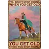 (Multi Style)Western Style - Vintage Metal Signs - 20*30cm/30*40cm - Western