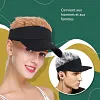 Casquette de baseball perruque