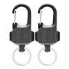 Magnetic Mini Carabiner Buckle Hook Stainless Steel Fishing Climbing Acessories