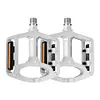 Double DU Bicycle Pedal Waterproof Alloy Pedal Anti-Slip Widened Nail Pedal