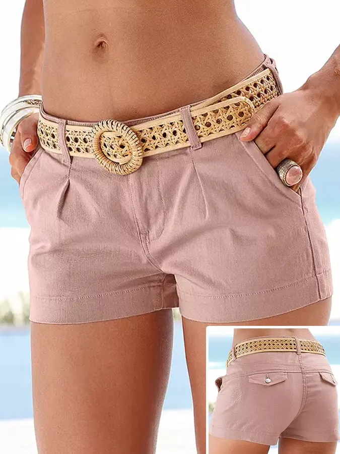 Women's Casual Beach Cargo Shorts