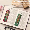 (US Local)Christmas Tree A5 Size Diamond Painting Notebook Set with 4Pcs Bookmark Gift