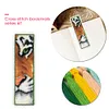 Tiger-2x 14CT Counted Bookmark Kit