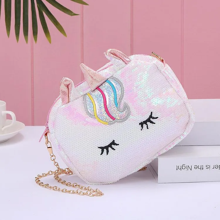 Unicorn Sequin Cartoon Bag