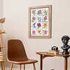 Year Round Flowers-14CT Stamped Cross Stitch 45*56cm/17.72*22.05in(Brand)