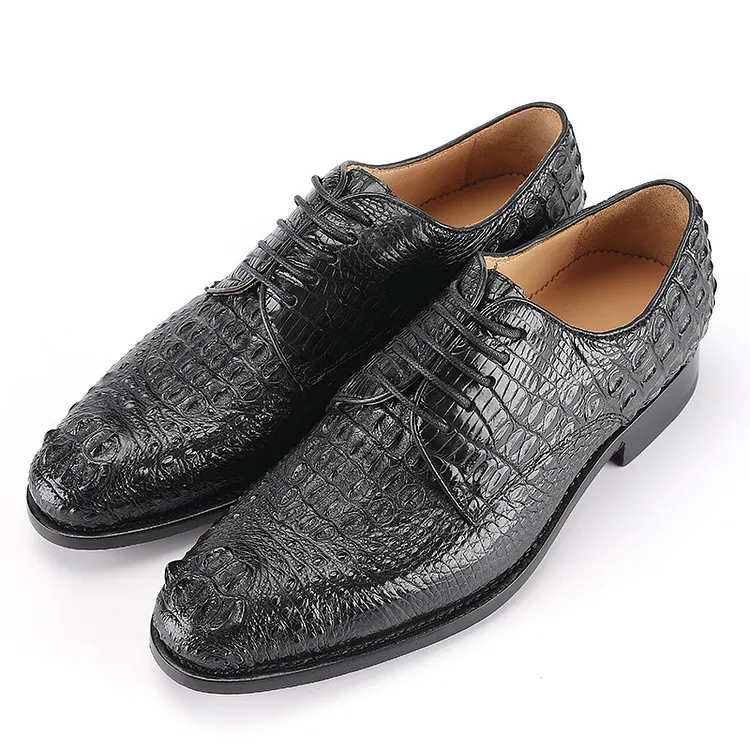 Craftsmanship Rare leather shoes for men. Genuine Leather Men's Oxford Shoes For Autumn And Summer Seasons. Business Men's Dress Shoes