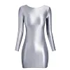 Men's sexy glossy dress
