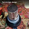 1000ml Floral Pattern Teapot Stainless Steel Mini Hot Coffee Pot for Hot Drinks