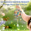2pcs DIY Diamond Painting Bird Butterfly Wind Chimes Crystal Window Suncatcher Craft Set Birthday Gifts Home Garden Decor