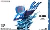 1/20 Scale World Zukan Milotic Set & Kyogre & Kabutops Set - Pokemon Resin Statue - VS Studio