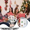 (US Local)6PCS  Xmas DIY Crystal Refrigerator Magnetic for Home Decor (Cup Cat)