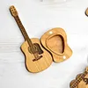 LAST DAY 49% OFF  Mini Cute Edition Wooden Guitar Plectrum Case
