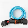 Simple Bicycle With Light Password Lock Mountain Bike Electric Bike Road Bike Five-Digit Anti-Theft Password Lock