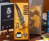 Mechanical quill pen stationery literary retro wax seal set