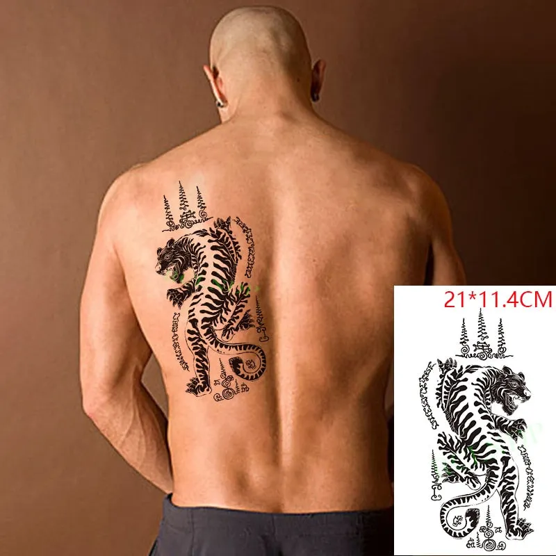 Waterproof Temporary Tattoo Sticker protector of Ancient Egypt Egyptian totem Anubis fake tatto flash tatoo for men women girl