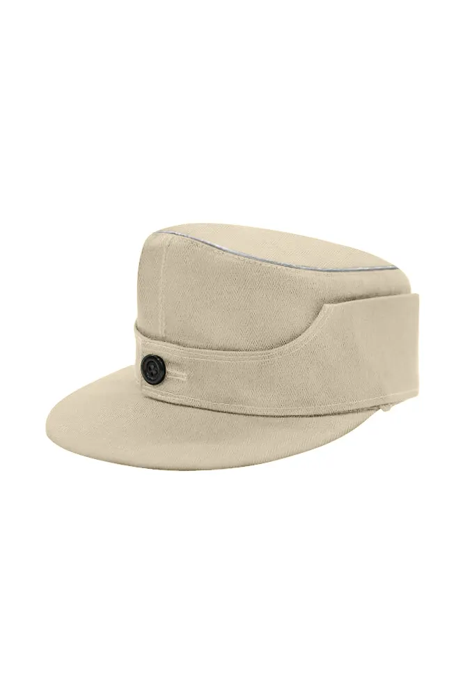   Wehrmacht/Elite Off White HBT M1944 Field Cap German-Uniform