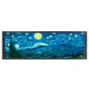 Starry Night Panorama - 11CT Stamped Cross Stitch 149*54cm/58.66*21.26in