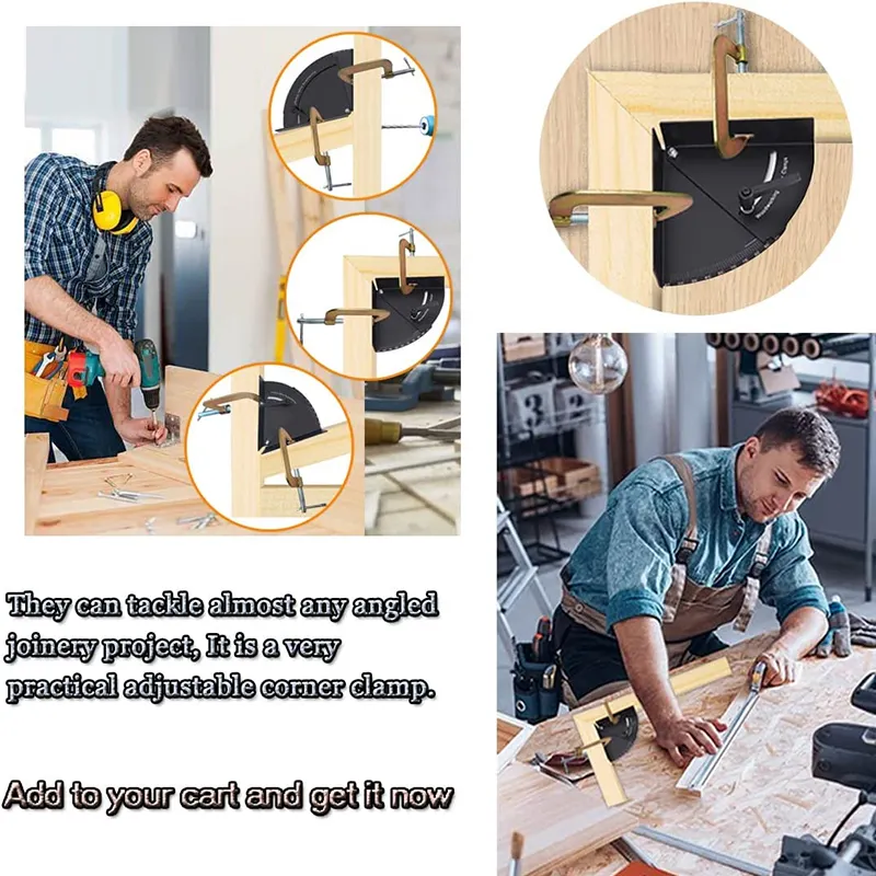 SAKER&reg; Adjustable Corner Clamping