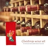 5D DIY Special Shaped Drill Diamond Painting Christmas Sock Wine Bottle Bags Covers Kits