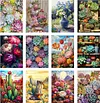 12Pack Succulents-Full Round Diamond Painting(30x40cm)