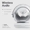 Spaceman Portable Bluetooth Speaker with 52mm Full Range Speaker, Deep Bass and HD Microphone - Wireless Speaker with Bluetooth 5.3 and Long Battery Life - Great for TV and On the Go - Sci-Fi Lighting Effects